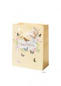 [13661575000] Geschenktüten 'Butterfly - Happy Birthday' 260x320x120 mm 